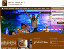 Tablet Screenshot of halongpalacehotel.com